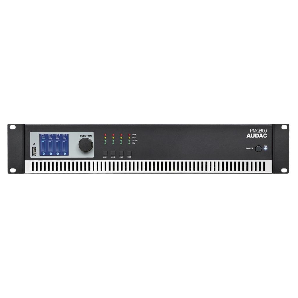 Amplificator 100V Audac PMQ600