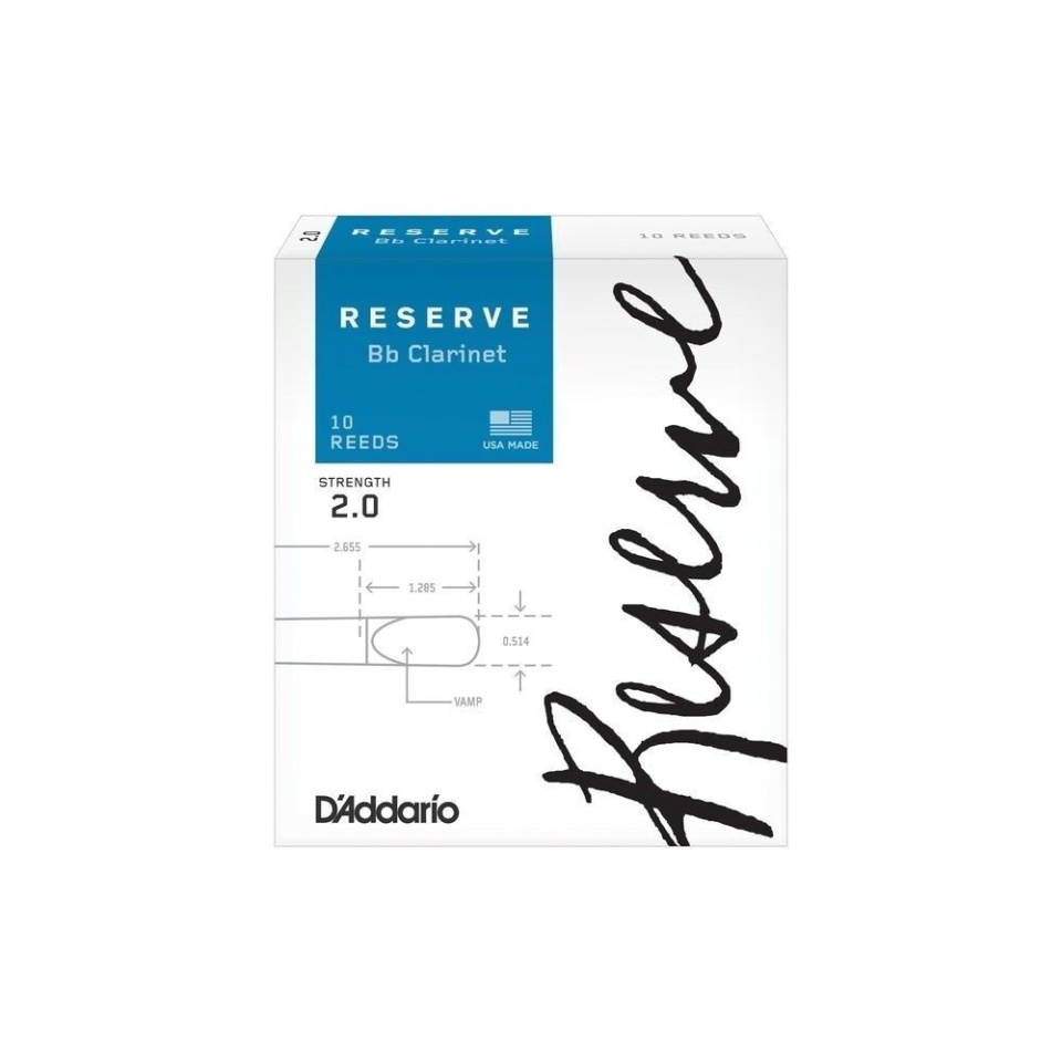 Ancii Clarnet D'Addario RESERVE 2.0