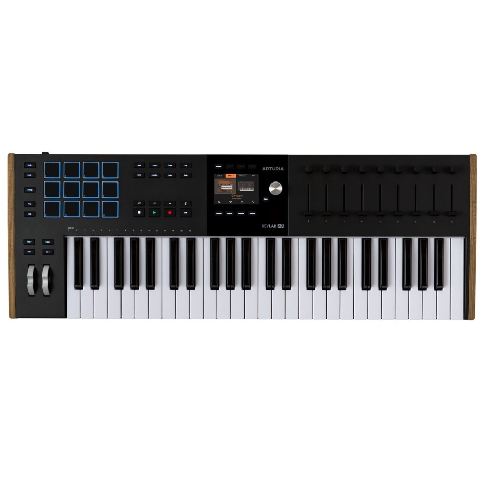 Arturia KeyLab 49 MK3 Black Edition – Controler MIDI Profesional pentru Producție Muzicală