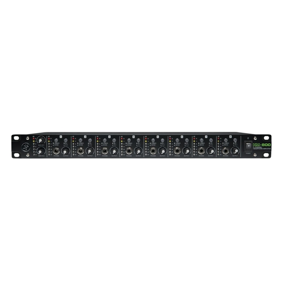 Mackie HM-800 – Amplificator de Căști cu 8 Canale