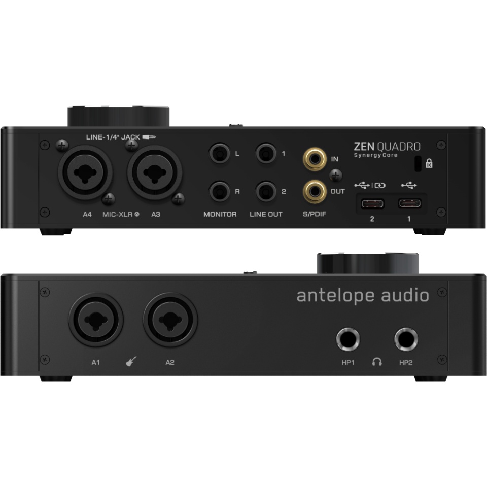 Antelope Audio Zen Quadro Synergy Core Interfață Audio 14-in/10 Antelope Audio Zen Quadro Synergy Core Interfață Audio 14-in/10