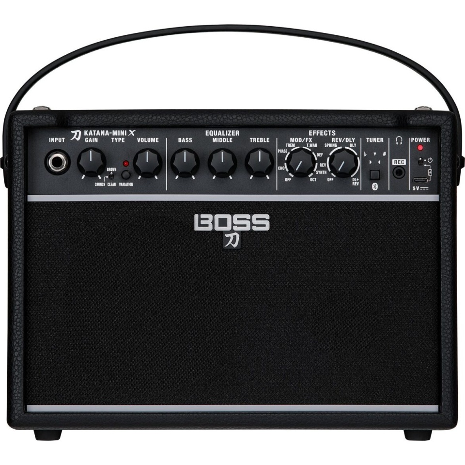 BOSS Katana-Mini X – Amplificator Portabil de 10W cu Efecte și Bluetooth