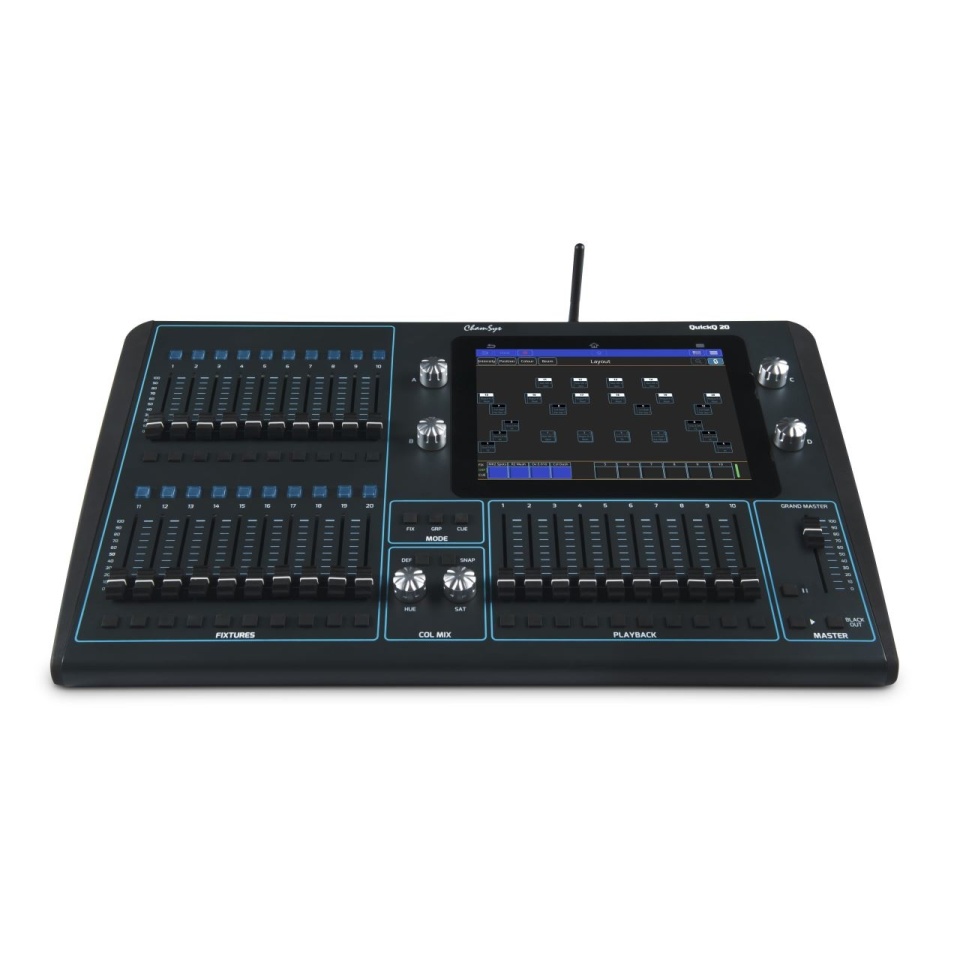 Controler DMX ChamSys QuickQ 20