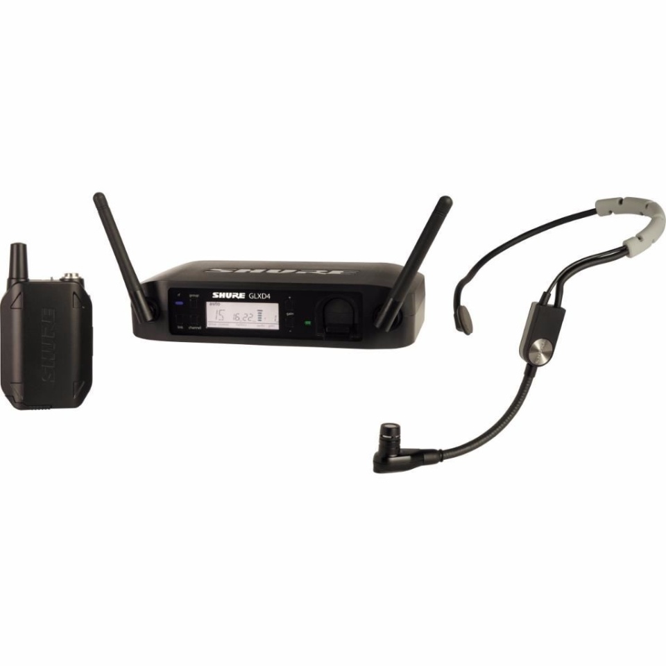 Microfon Headset Wireless Shure GLXD14/SM35
