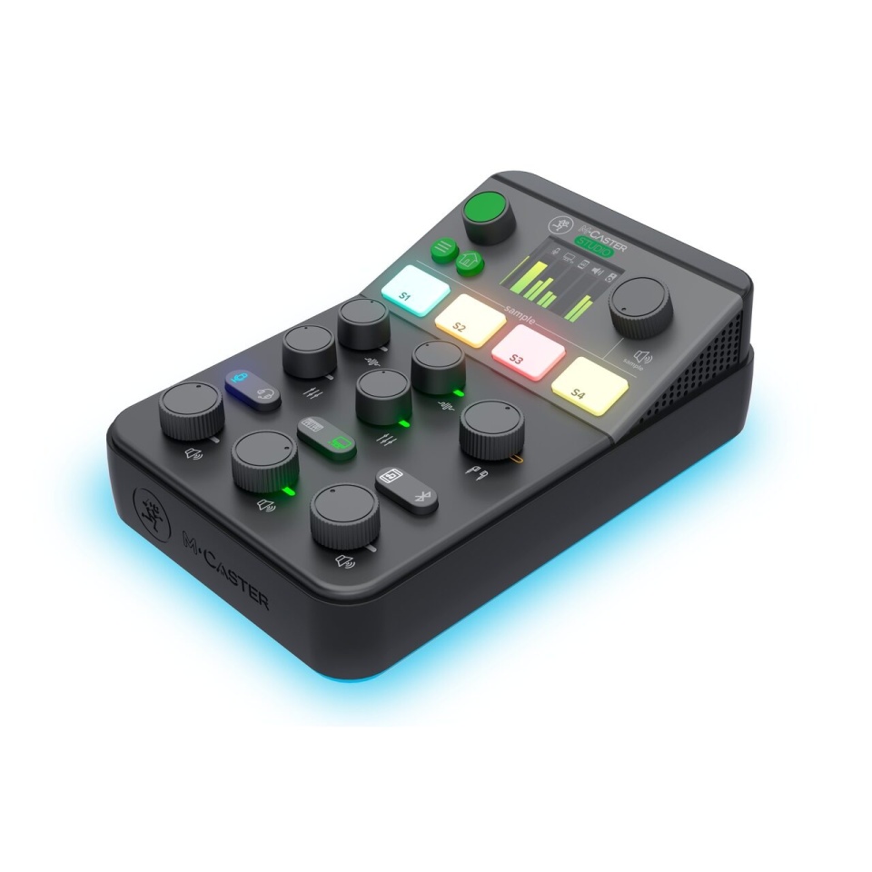 Mixer Desktop Mackie M•Caster Studio - pentru Streaming și Podcasting