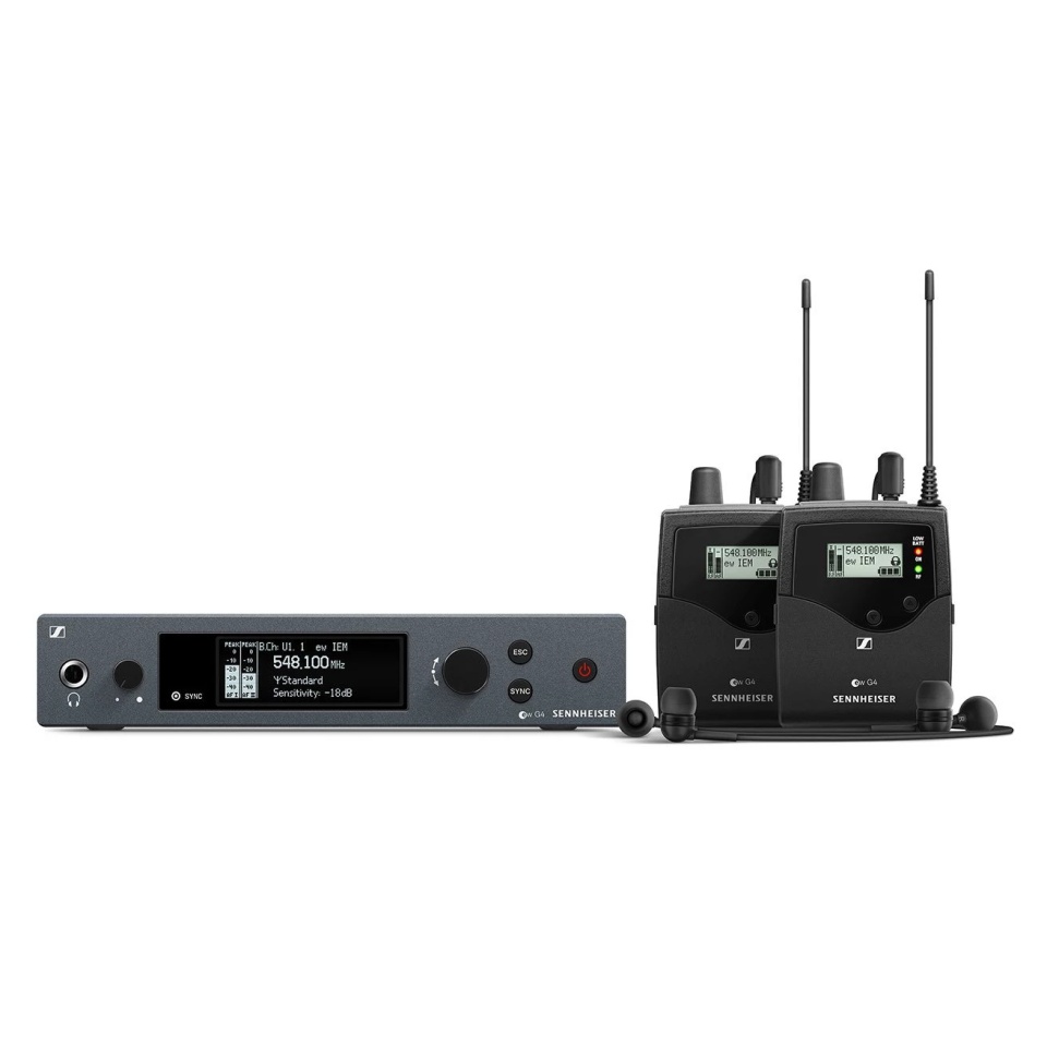 Sennheiser EW IEM G4-Twin-B (626–668 MHz)