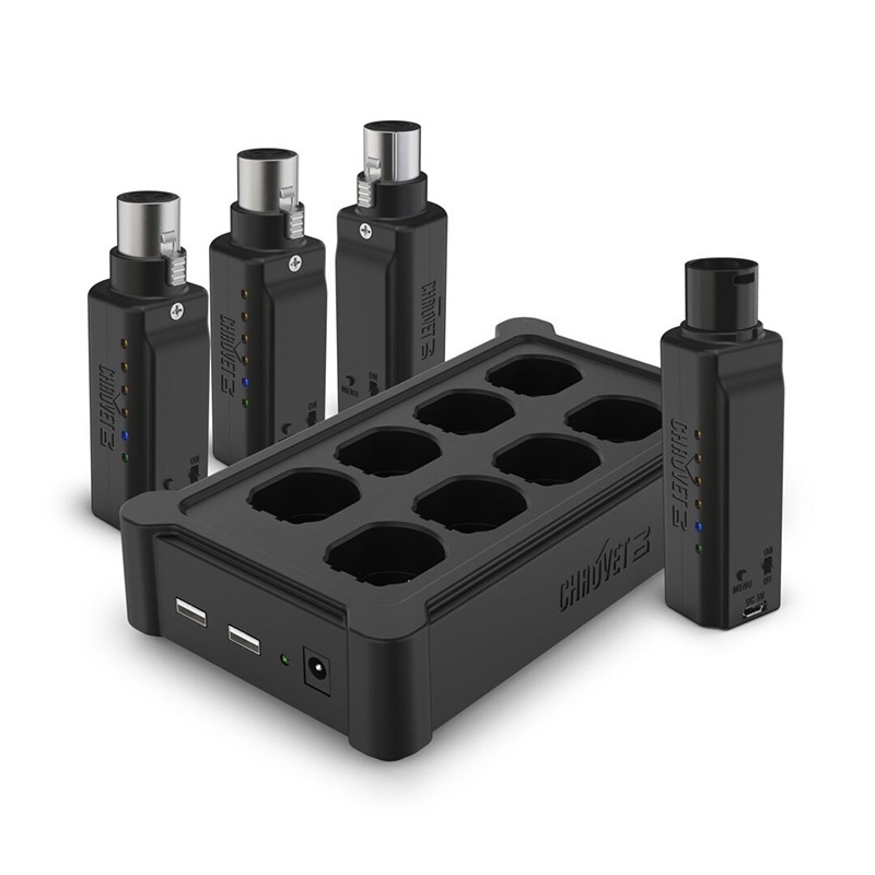 SIstem de control wireless DMX Chauvet DJ D-Fi XLR Pack