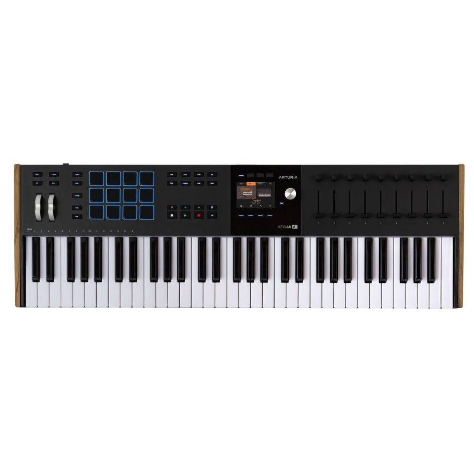 Arturia KeyLab 61 MK3 Black – Controler MIDI Profesional pentru Producție Muzicală