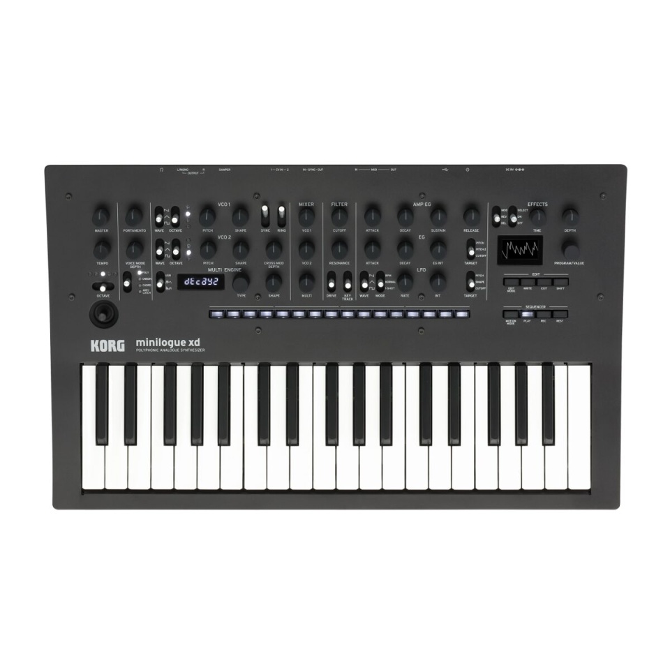 Korg Minilogue XD – Sintetizator Polifonic Hibrid cu 4 Voci