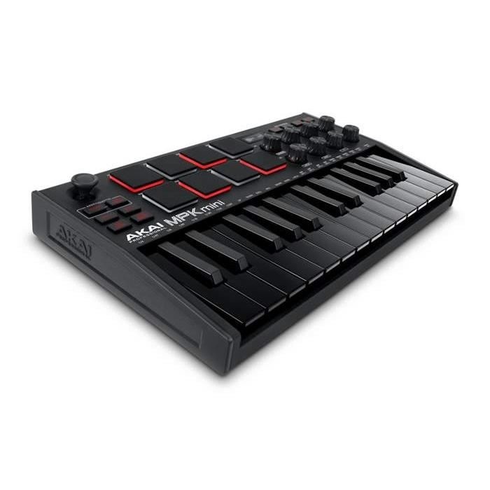 MIDI Claviatura AKAI Professional MPK Mini MK3 Black