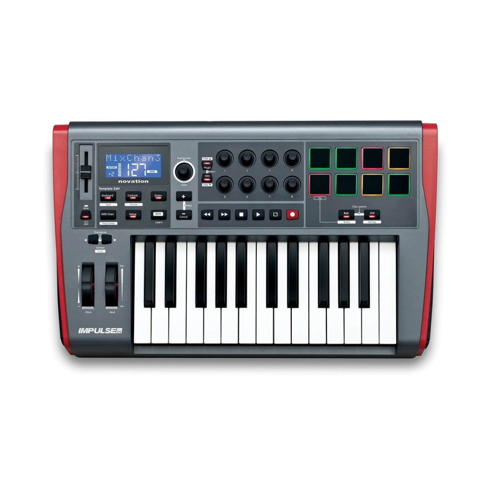 MIDI Claviatura Novation Impulse 25