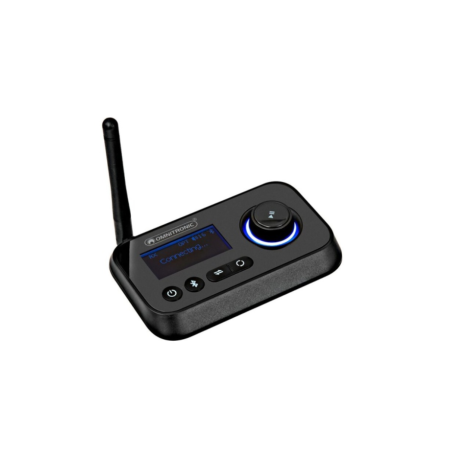 OMNITRONIC BDT-5.2PRO – Transceiver Bluetooth 3-în-1 cu aptX HD