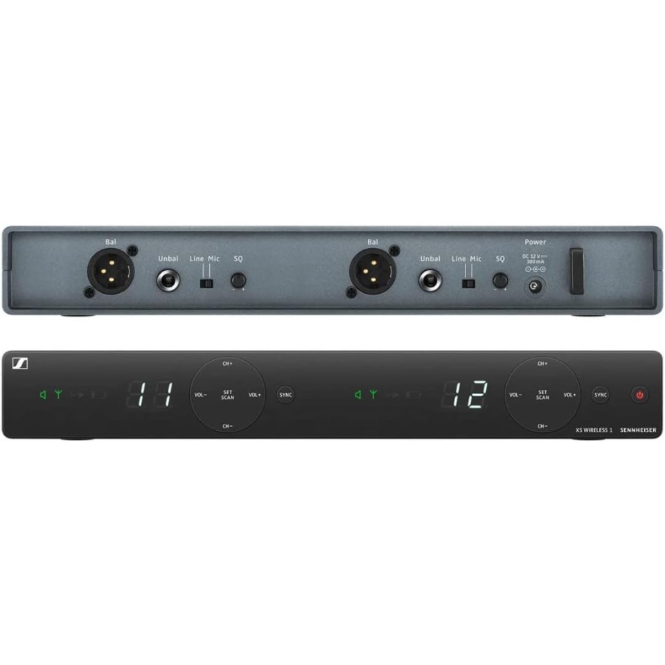 Sennheiser XSW 1-835 DUAL-B | Sistem wireless vocal dual E835