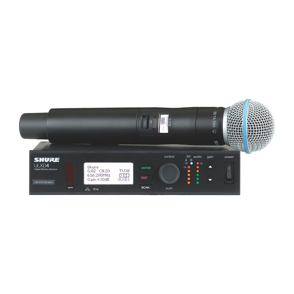 Microfon de Mana Wireless Shure ULXD24/B58