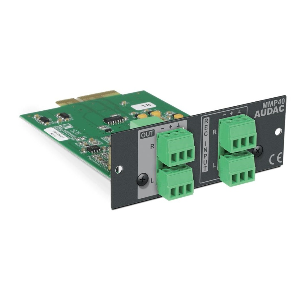 Modul SOURCECON™ Media Player/Recorder AUDAC MMP40