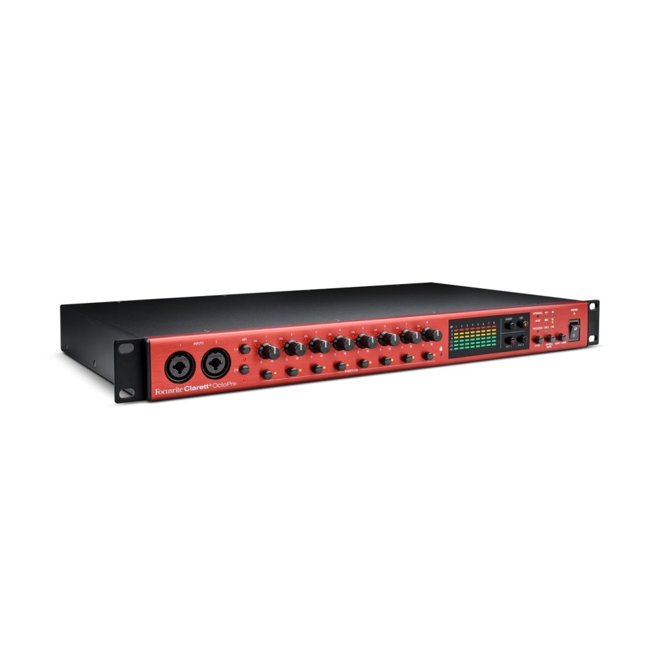 Preamplificator pentru microfoane Focusrite Clarett+ OctoPre