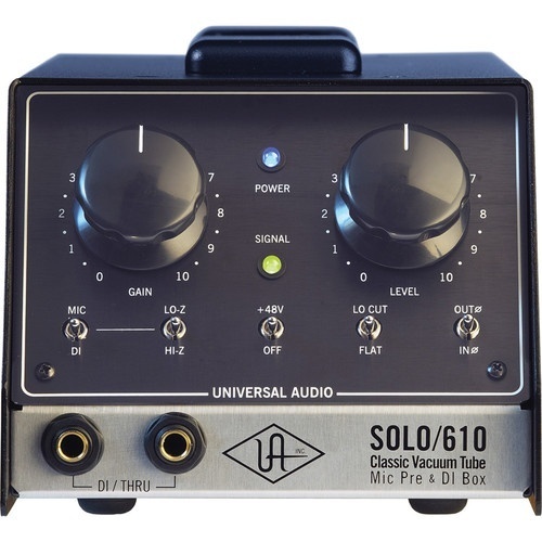 Preamplificator pentru microfon Universal Audio Solo/610