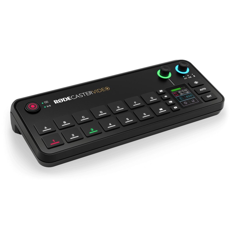 RODE RØDECaster Video – Mixer Audio-Video Profesional pentru Streaming și Podcasting