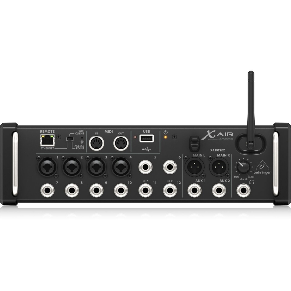 Behringer XR12 X Air – Mixer Digital Compact cu 12 Canale și Control Wireless