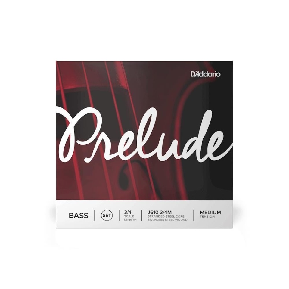 D’Addario J610 Prelude – Set de Corzi pentru Contrabas