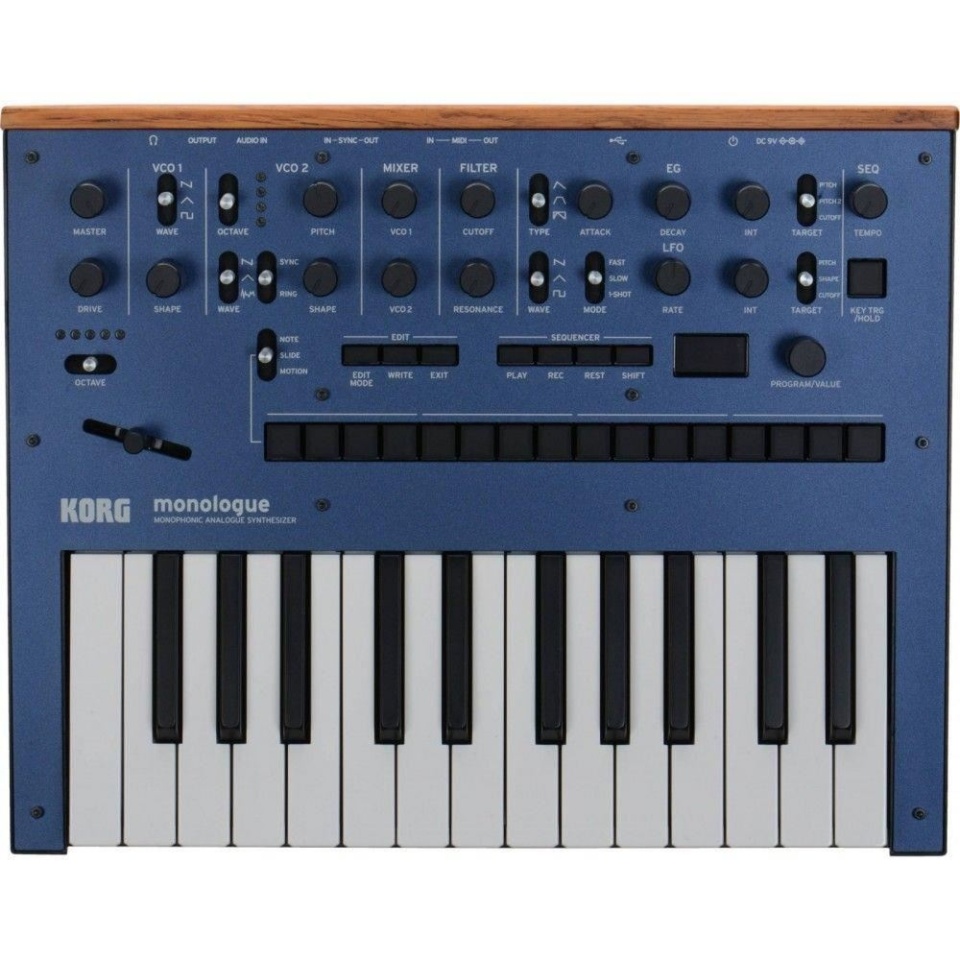 Korg Monologue (Dark Blue) – Sintetizator Analogic Monofonic