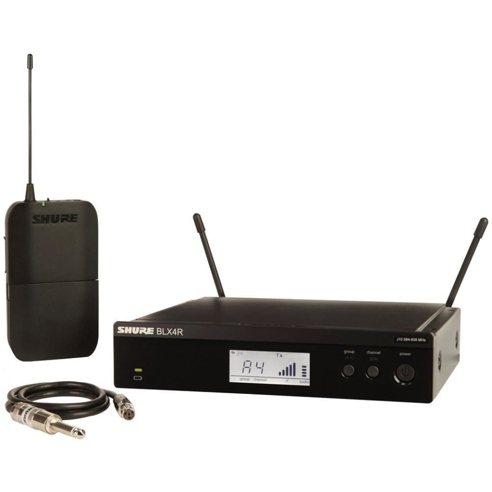 Sistem Bodypack Wireless Pentru Chitara Si Bass Shure BLX14R