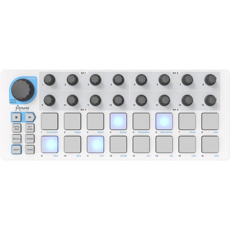 Arturia BeatStep – Controler MIDI Compact și Secvențiator Puternic
