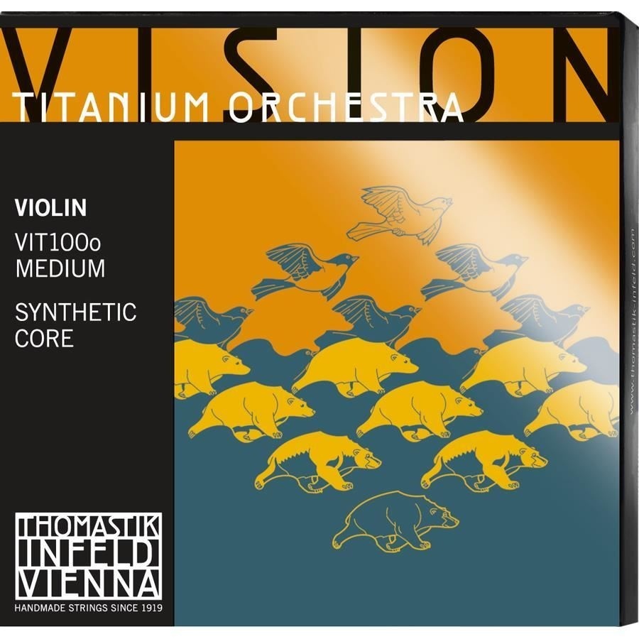 Set Corzi pentru Vioara 4/4 - Thomastik Vision Titanium Orchestra