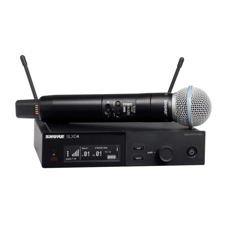 Shure SLXD24E/B58-G59 (470–514 MHz)