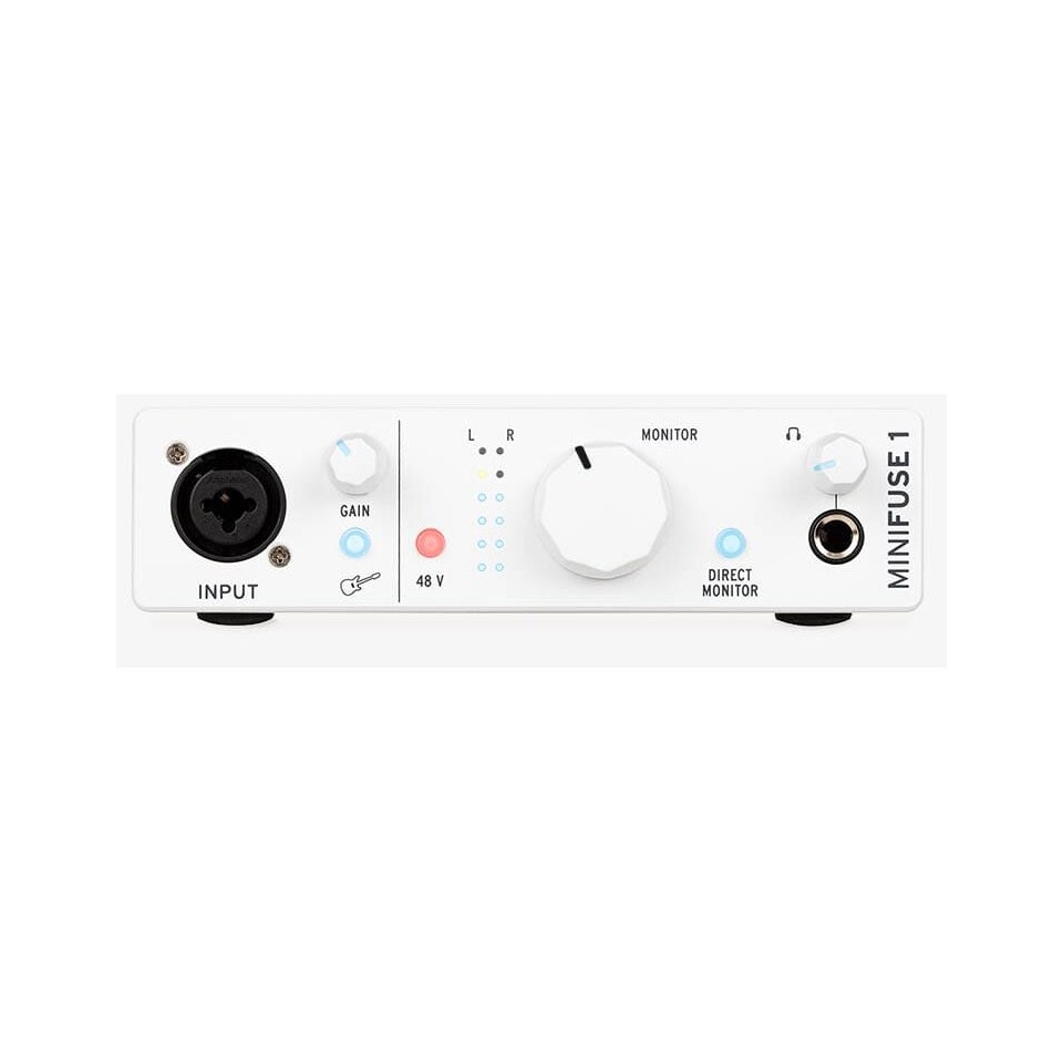 Arturia MiniFuse 1 White – Interfață Audio USB Compactă
