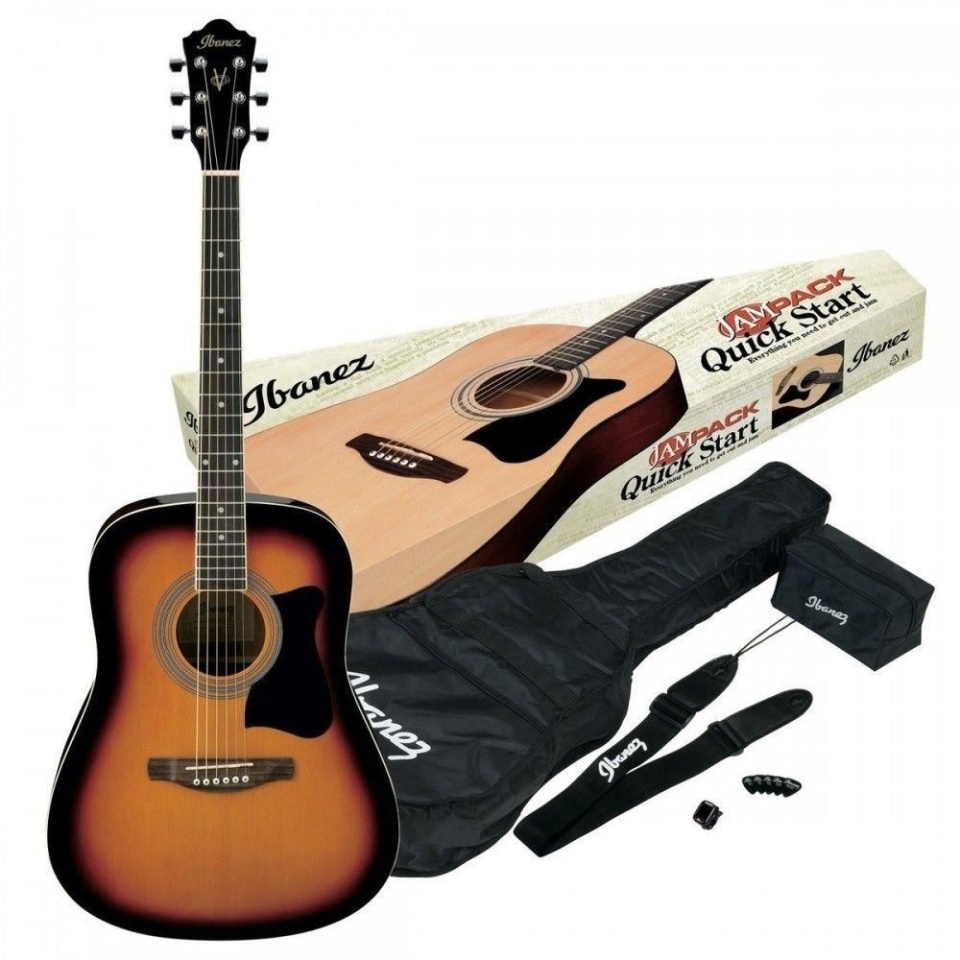 Chitara acustica Ibanez V50NJP-VS + Set accesorii