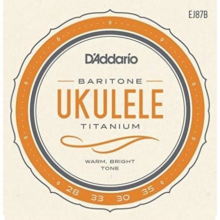 Corzi Ukulele Titanium Baritone D'addario EJ87B