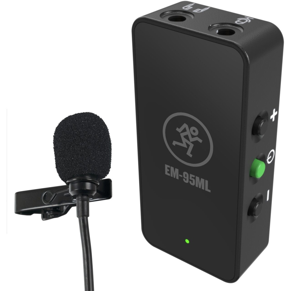 Mackie EM-95ML – Microfon Lavalier cu Amplificator In-Line pentru Smartphon