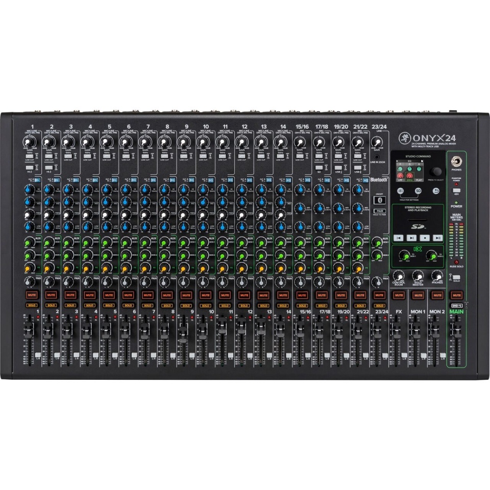 Mixer Analogic Mackie Onyx24 - cu Înregistrare Multitrack USB