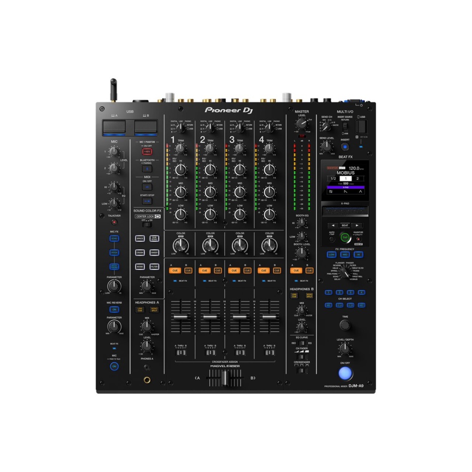 Pioneer DJM-A9 – Mixer Profesional cu 4 Canale pentru DJ