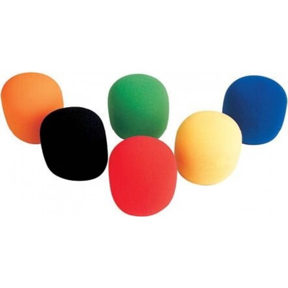 Set Bureti multicolor pentru microfon Proel WS6