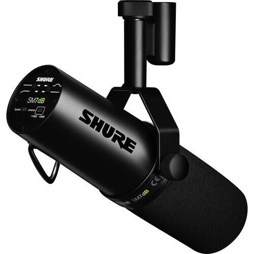 Shure SM7dB – Microfon Dinamic de Studio cu Preamp Integrat