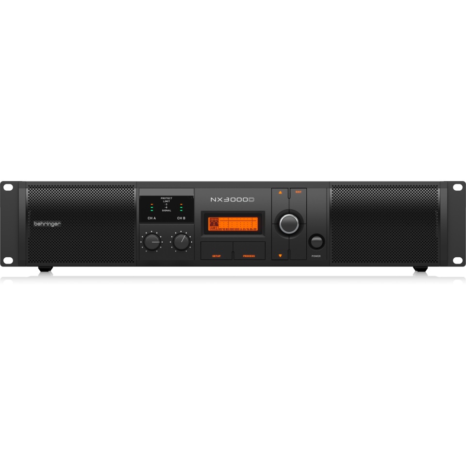 Behringer NX3000D – Amplificator de Putere Profesional cu DSP și Tehnologie Clase D (2x1500W)