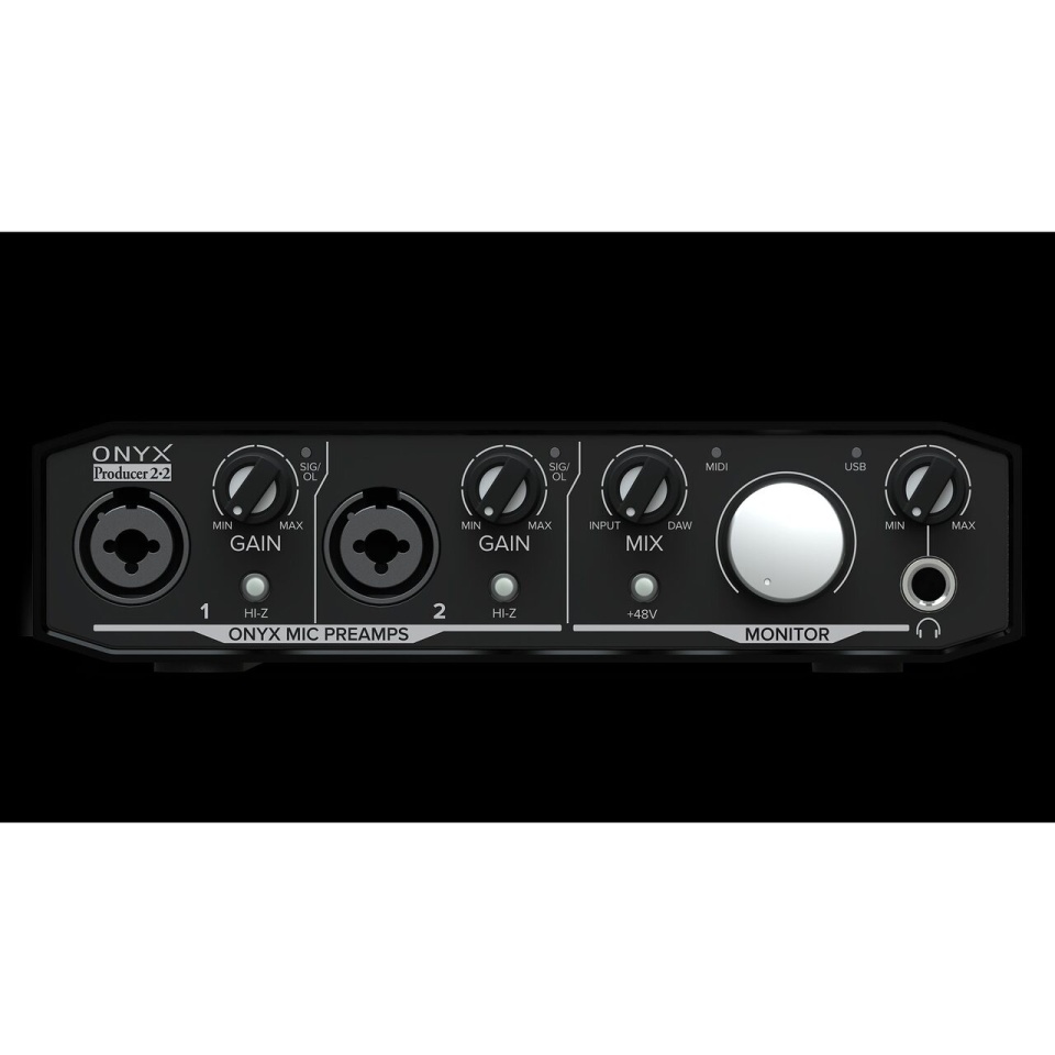 Mackie Onyx Producer 2•2 – Interfață Audio USB 2x2 cu MIDI