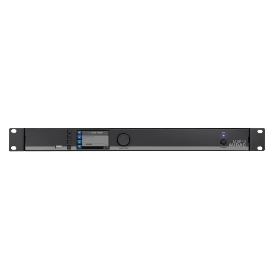 Media Player / Recorder Audac MSP40