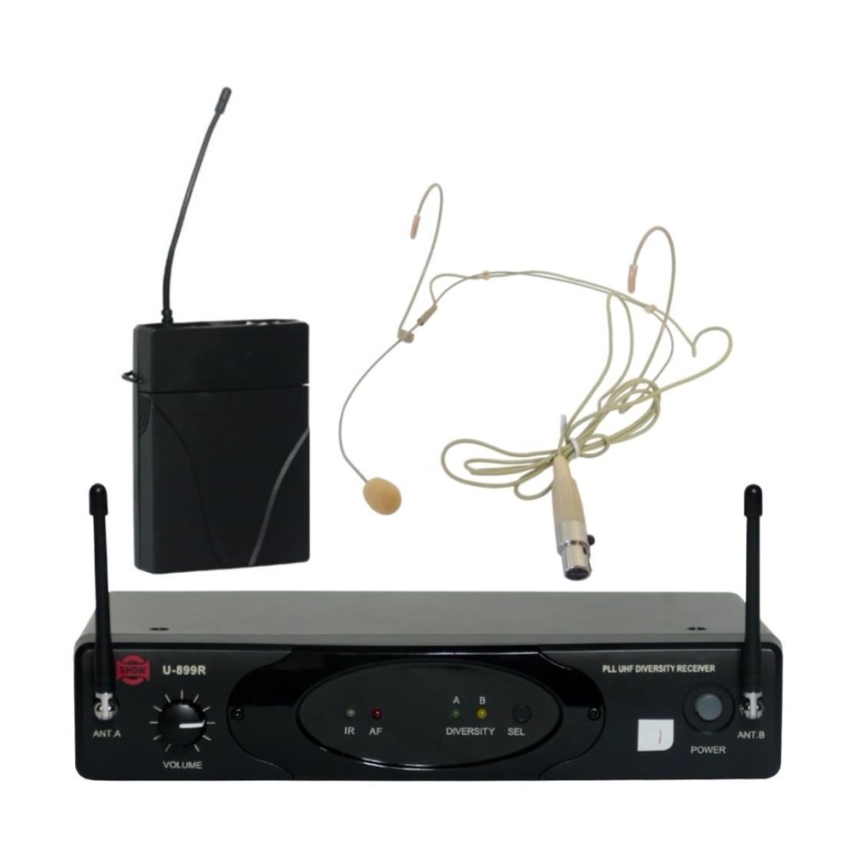 Microfon Headset Wireless Show U-899R/U-899P/HS-02U-4B