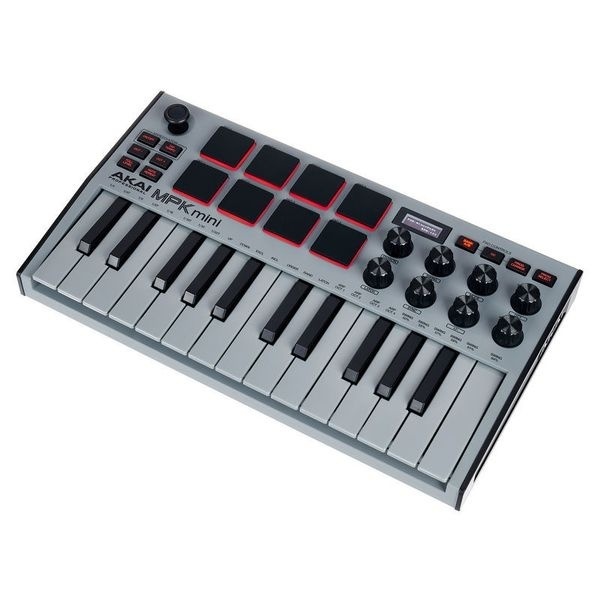 MIDI Claviatura AKAI Professional MPK Mini MK3 Gray
