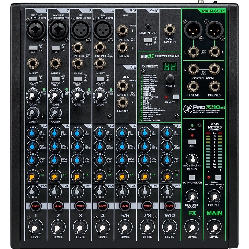 Mixer analog Mackie PROFX10v3