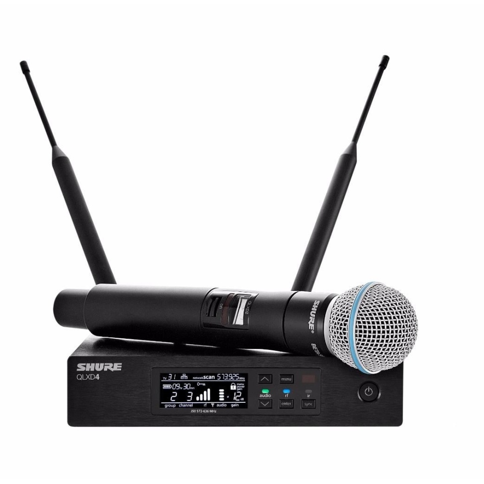 Shure QLXD24/Beta58 Microfon Wireless