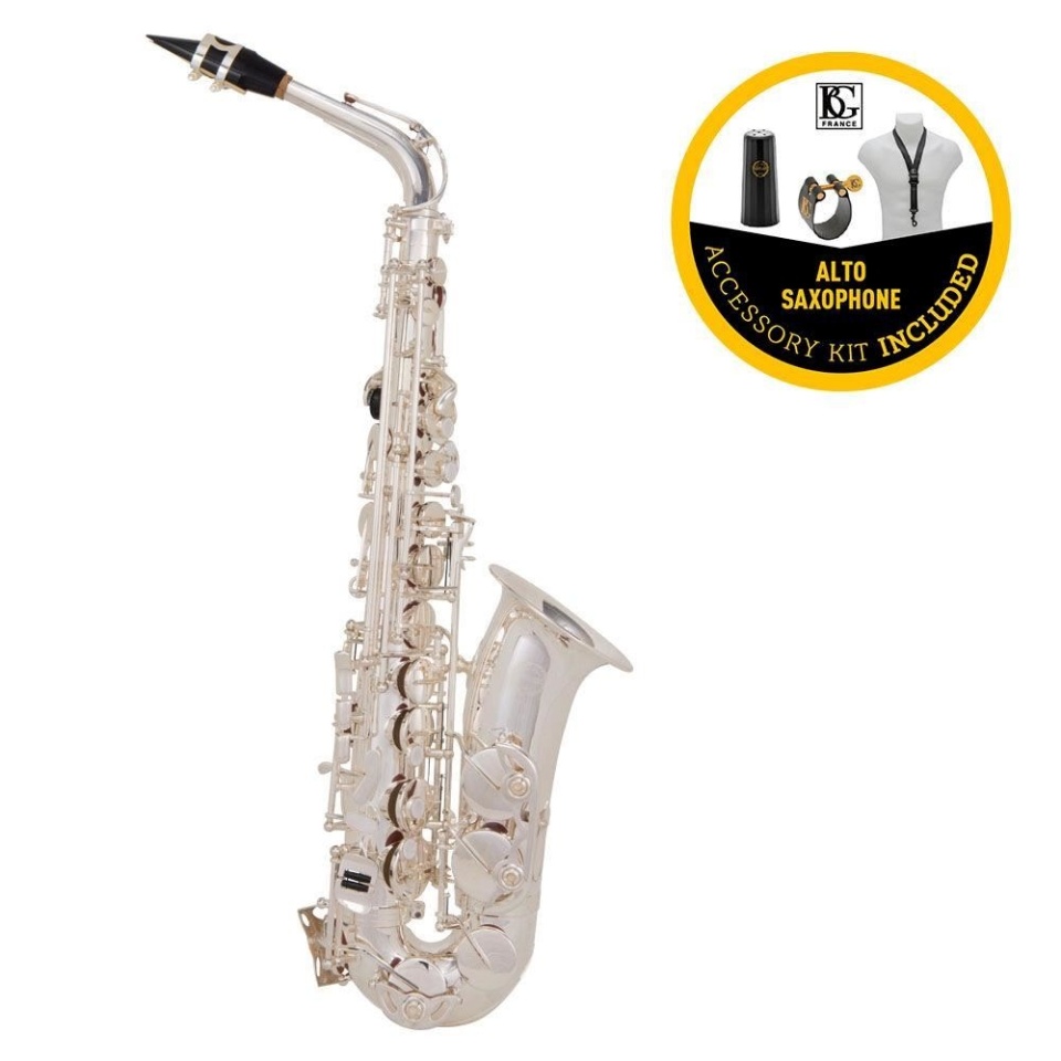 Saxofon Eb Alto Grassi AS210AG + Set de Accesorii