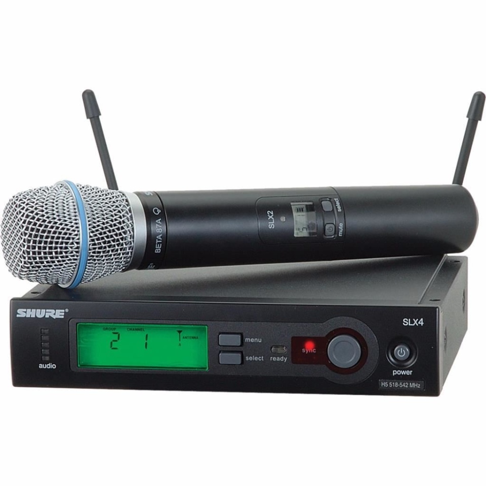 Shure SLX24/Beta87A Microfon Wireless