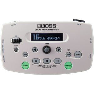 BOSS VE-5-WH Vocal Performer – Procesor de Efecte Vocal cu Looper - Img1