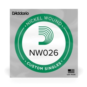 Coarda Individuala chitara electrica D'addario NW026
