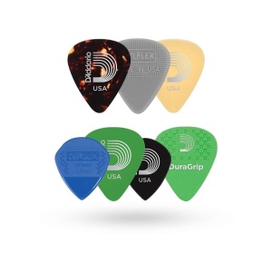 D’Addario Variety Guitar Picks 7-Pack Medium (1XVP4-5)