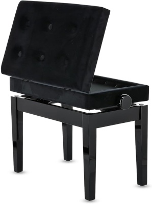 Gewa Bench Deluxe Compartment Black High Gloss - 130510 - Img4